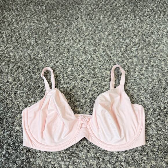 Victoria's Secret Other - Victoria's Secret Body By Victoria Unlined Demi Bra Pink 34DDD Soft NEW